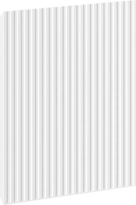 Mexen Rivel front ryflowany do korpusu szafki łazienkowej 30 x 43,5 cm, biały mat - 91A21-0300-470-1-01