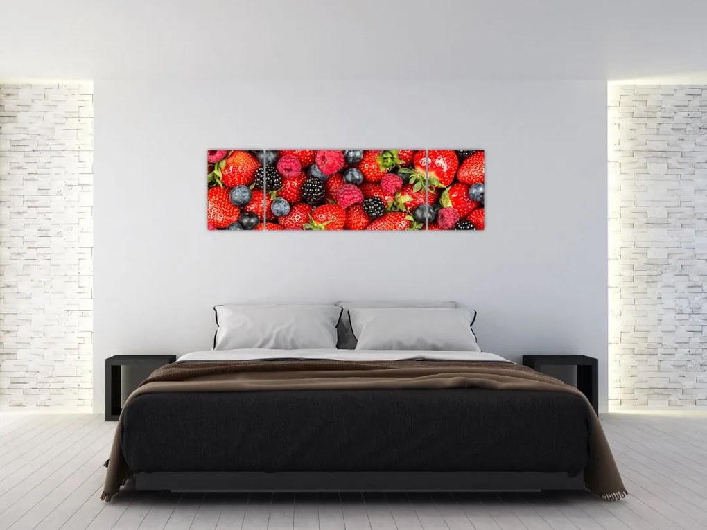 Obraz - Ładunek owoców (170x50 cm)