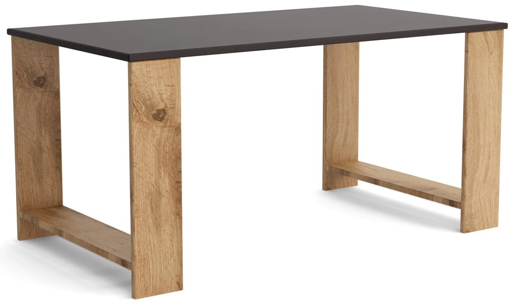 Stolik kawowy Ława Stół 90 cm MORI Dąb Wotan/Wenge