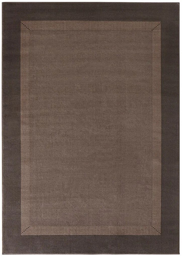 Dywan nowoczesny Basic brązowy 120 cm x 170 cm