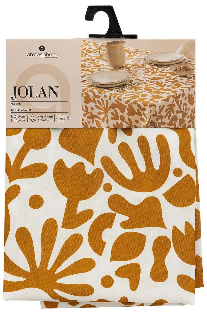 Obrus na stół prostokątny JOLAN, 140 x 240 cm