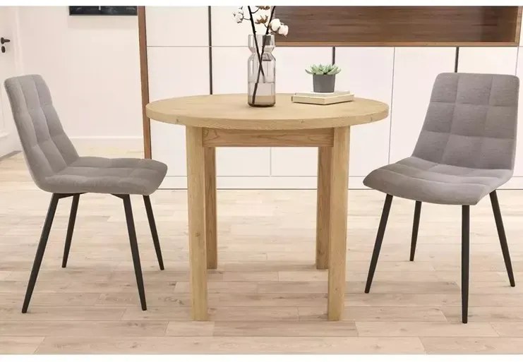 Stół okrągły ADAM 80 cm dąb cremona torro SIGNAL