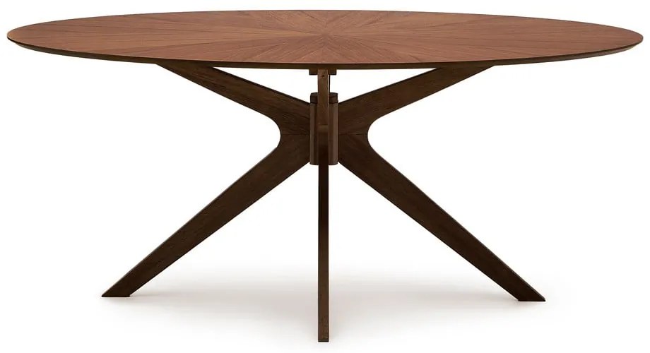 Stół z blatem w dekorze orzecha 110x180 cm Naanim – Kave Home
