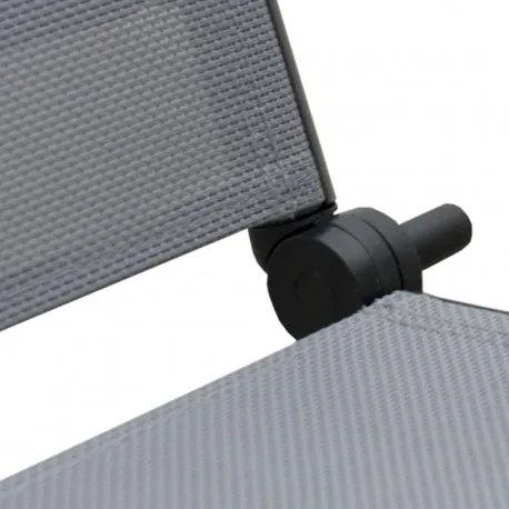 EXPERT ACTIVE szary - zestaw ogrodowy aluminiowy 4+1
