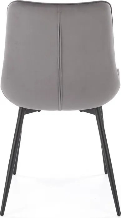 Krzesło do jadalni z przeszyciami K589 Halmar