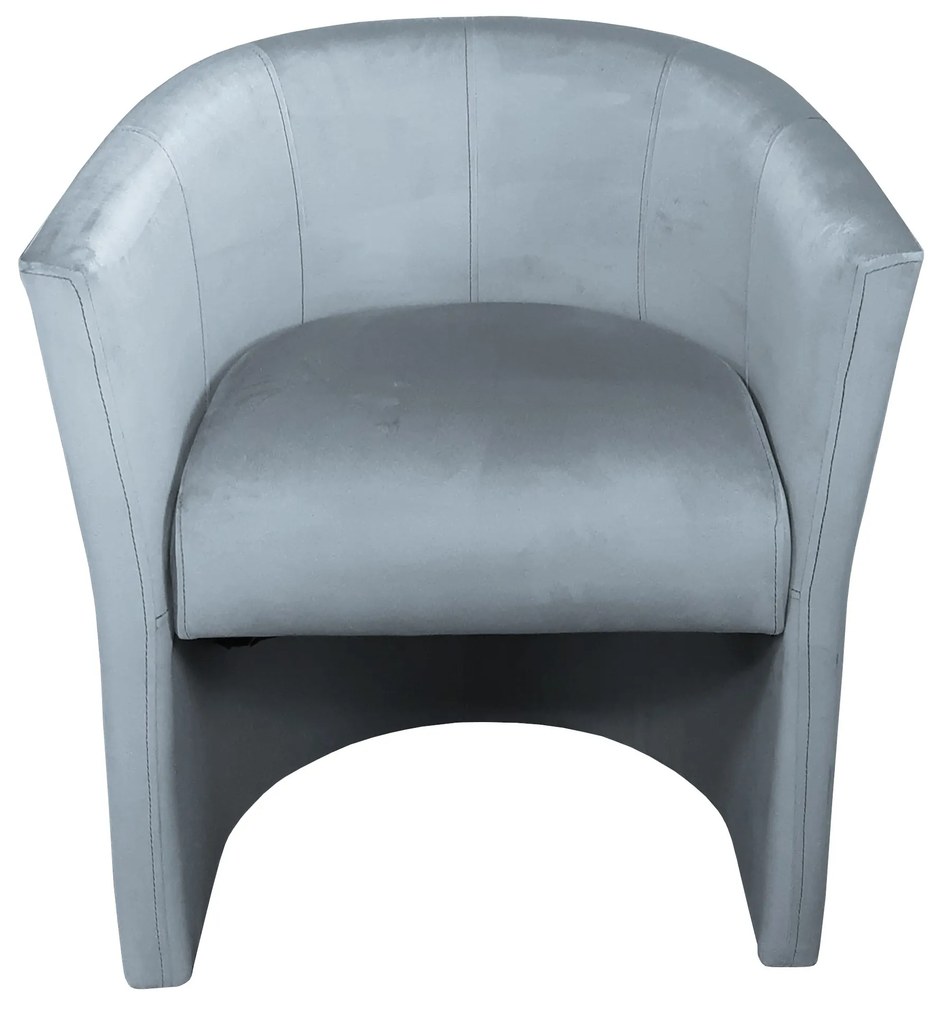 Fotel CLUB tkanina Welur elegancki fotel tapicerowany do salonu i gabinetu : Kolor tkaniny - VELVET - BL06