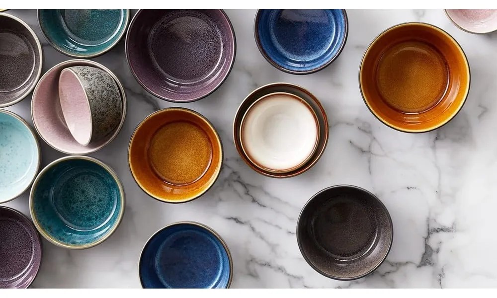 Zielona/czarna kamionkowa miska Gastro Green/Black – Bitz