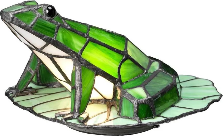 Elstead QZ-FROG-TL - Lampa dekoracyjna LED TIFFANY 1xG9/3W/12/230V żaba