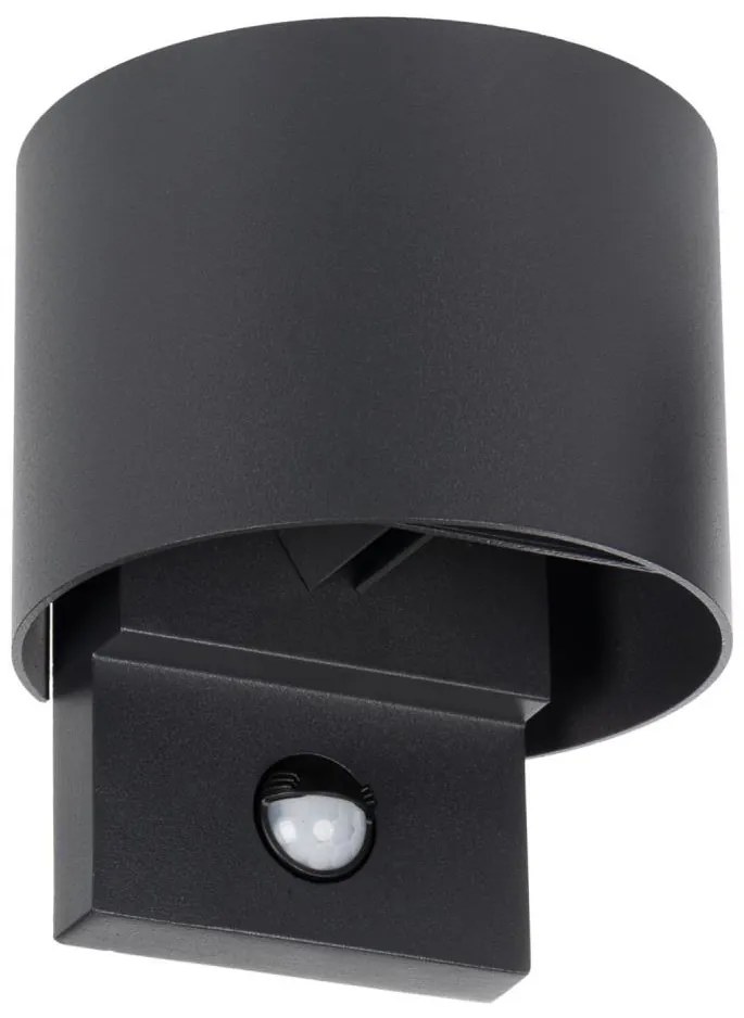 Kanlux 28995 - Zewnętrzny kinkiet LED z czujnikiem REKA LED/7W/230V IP54 antracyt