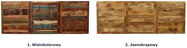 Jasnobrązowy stół z drewna mango - Arbor 3X