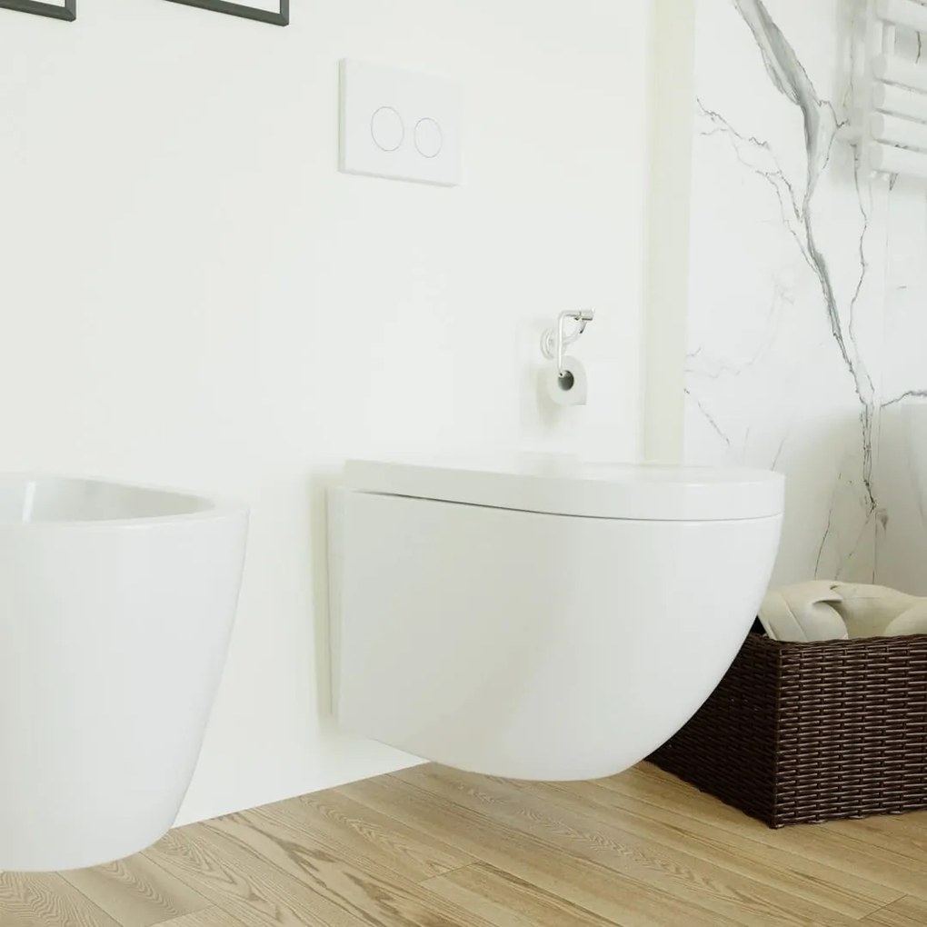 Przycisk spłukujący biały ENCO