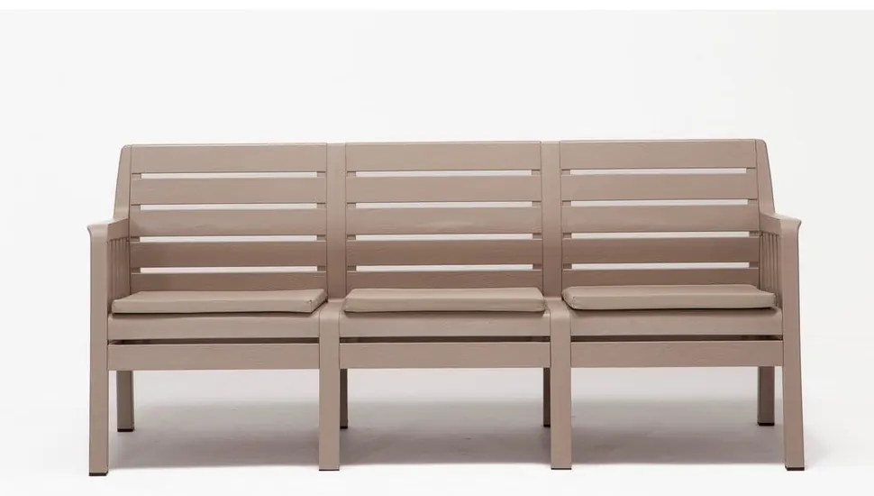 Antracytowa sofa ogrodowa Lara – Floriane Garden