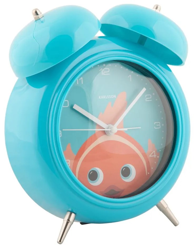 Budzik dla dzieci ø 15 cm Peekaboo Goldfish – Karlsson