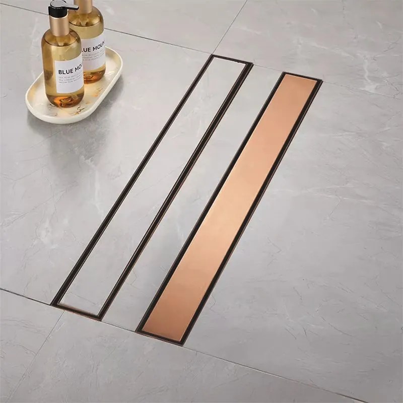 Odpływ Liniowy REA Neox brush copper 70