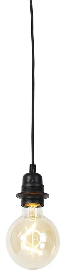 Nowoczesna lampa wisząca czarna z możliwością ściemniania - Cava Luxe 1 Nowoczesny Oswietlenie wewnetrzne