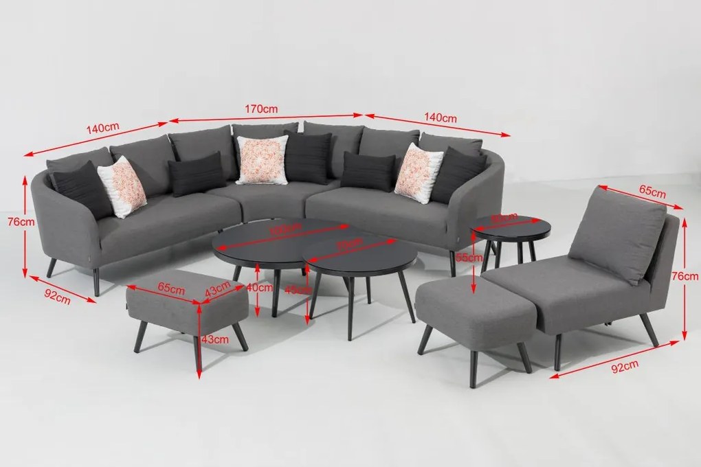 Doppler MELIA LIKA-TEX® szary