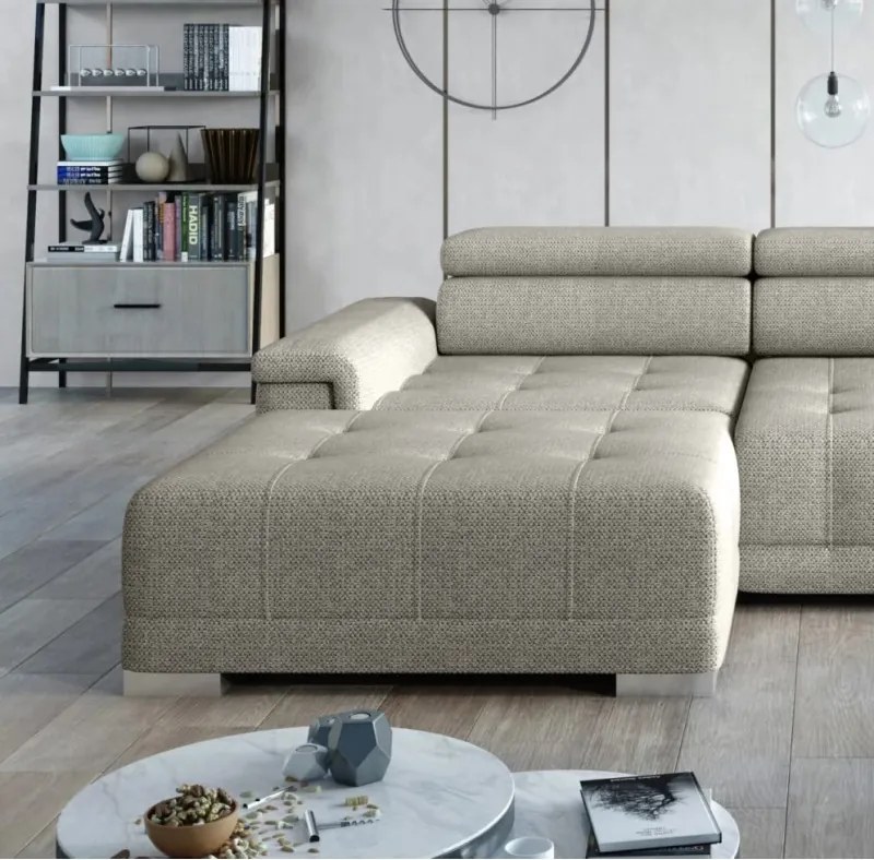 Narożnik CAMPO S elektryczną regulacją siedziska w WERSAL