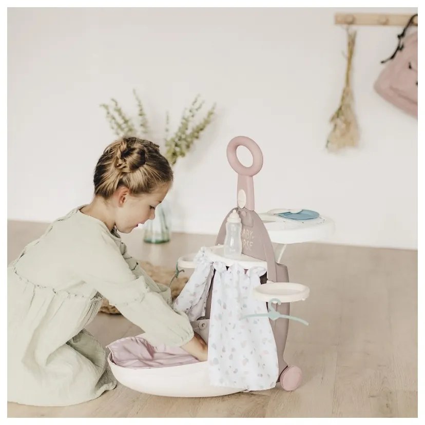Smoby baby nurse wielofunkcyjna walizka z łóżeczkiem dla lalki