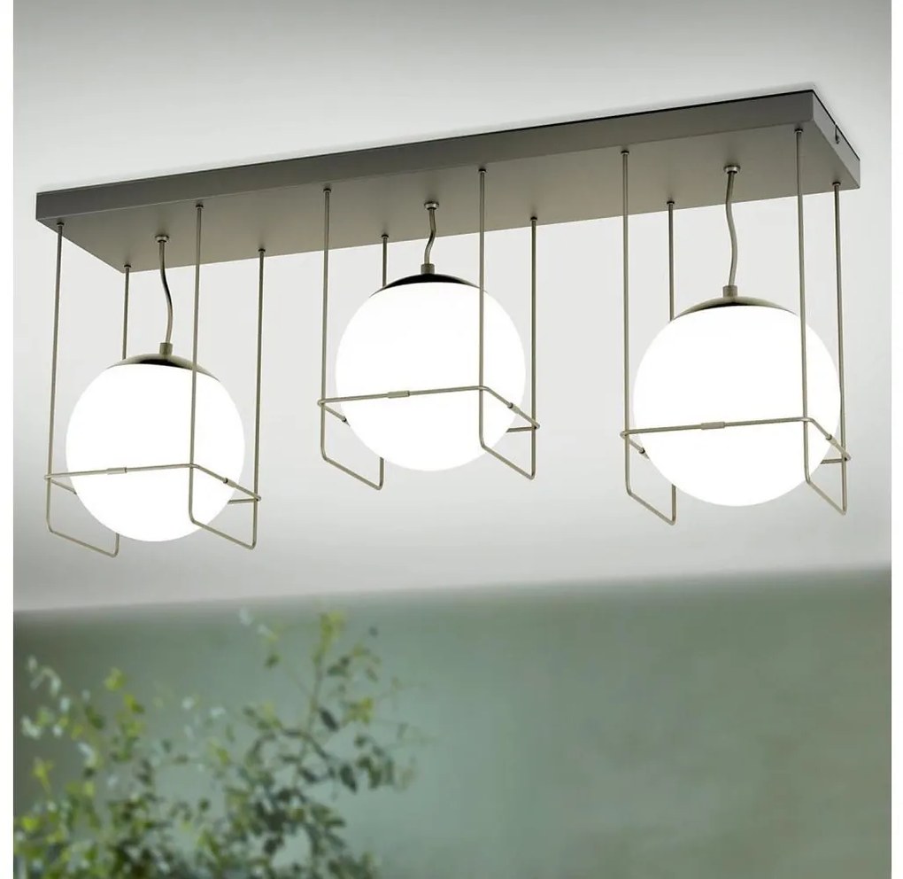 Eglo 99021 - Lampa sufitowa VERSUOLA 3xE27/40W/230V