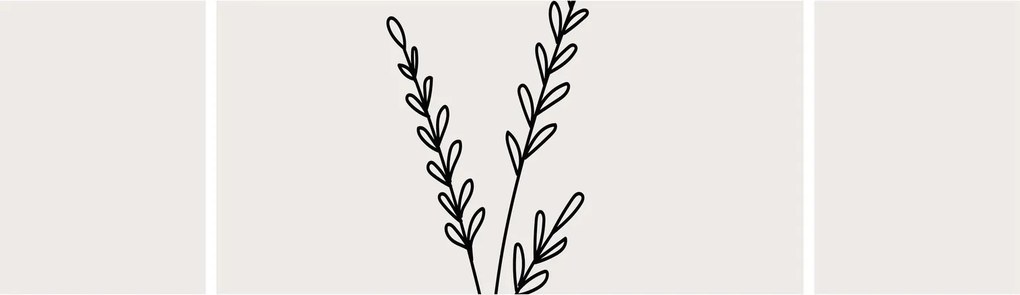 Obraz - Meadow Flower N⁰2 (170x50 cm)