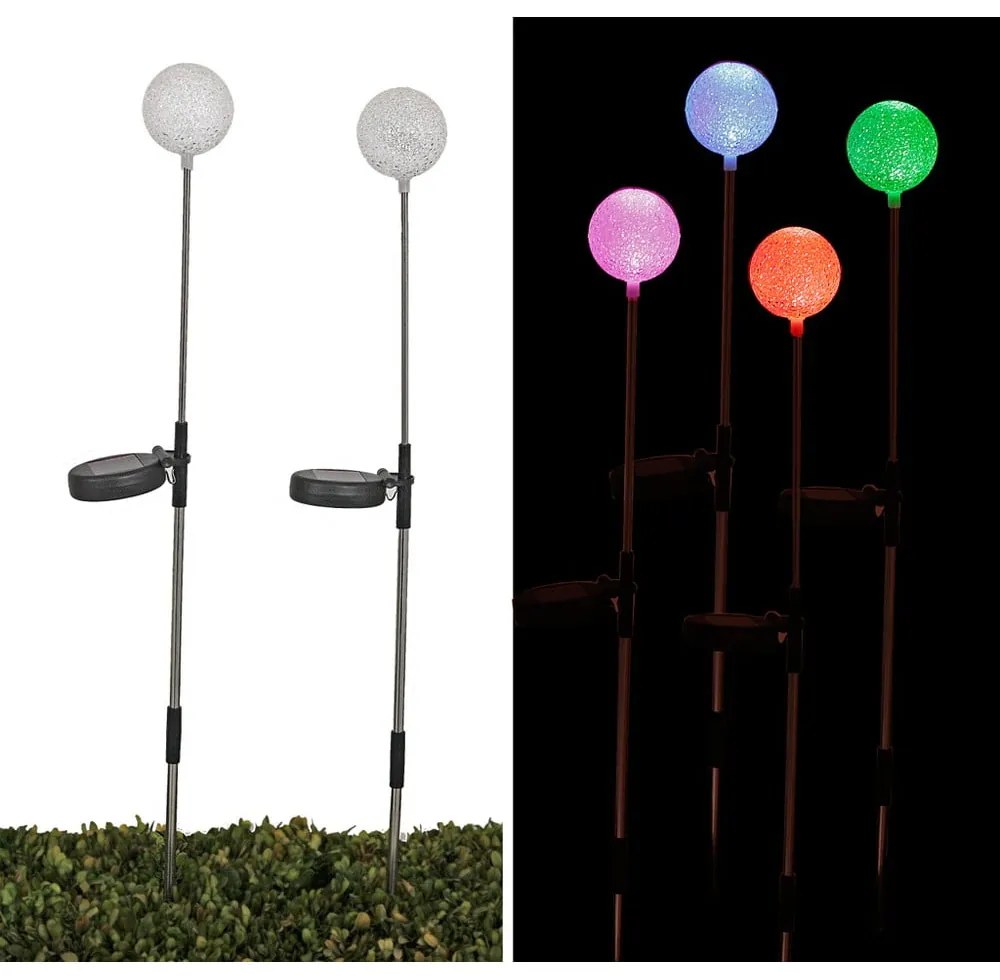 Solarna lampa zewnętrzna (wysokość 75 cm) – Garden Pleasure