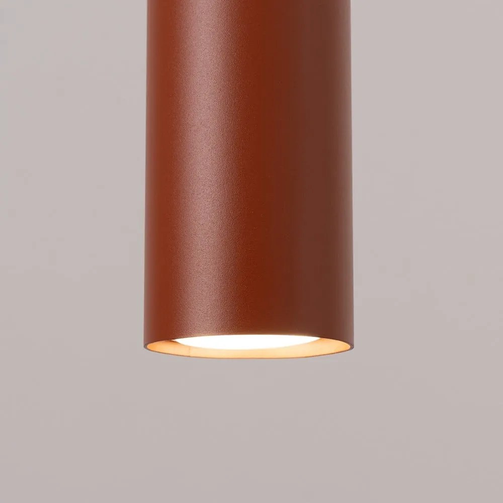 Ceglasta lampa wisząca ø 19,5 cm Castro – Nice Lamps