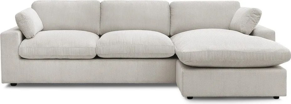 Beżowy sztruksowy narożnik Belair – Bobochic Paris