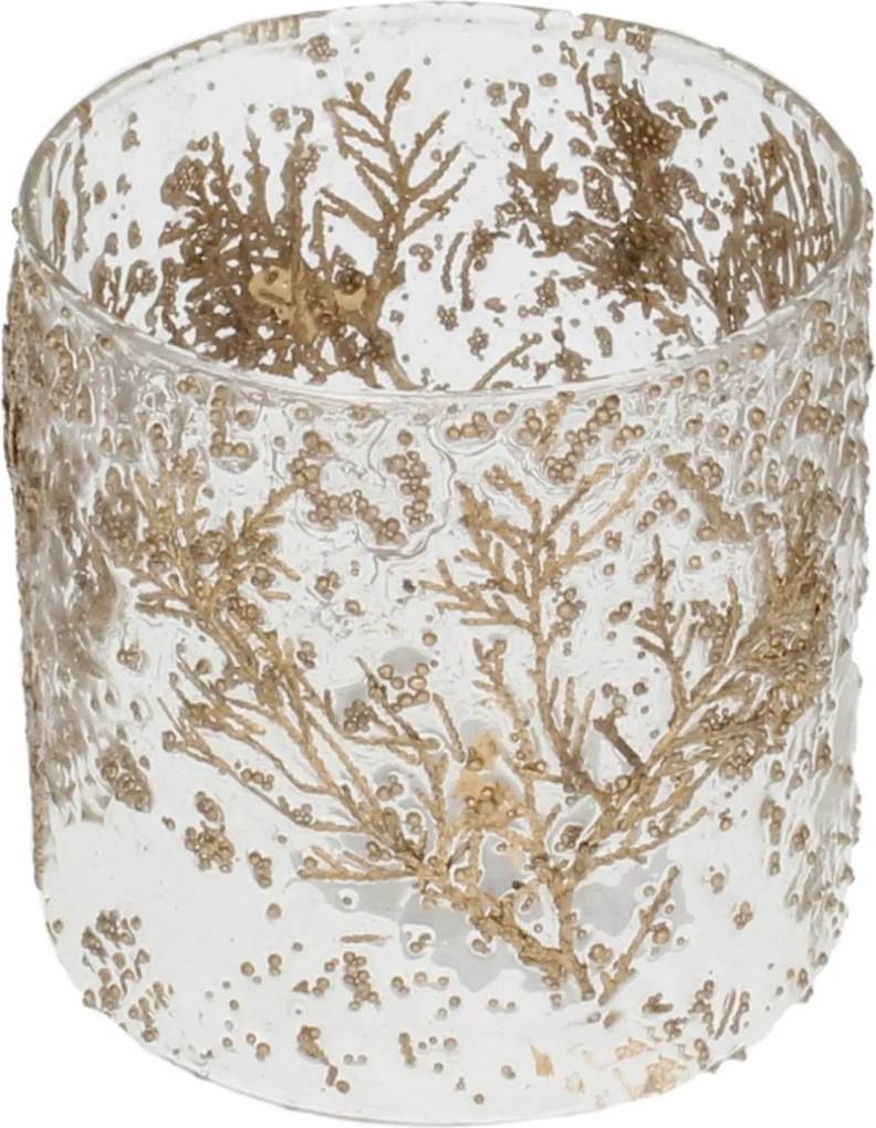 Świecznik Twig I ⌀10cm gold