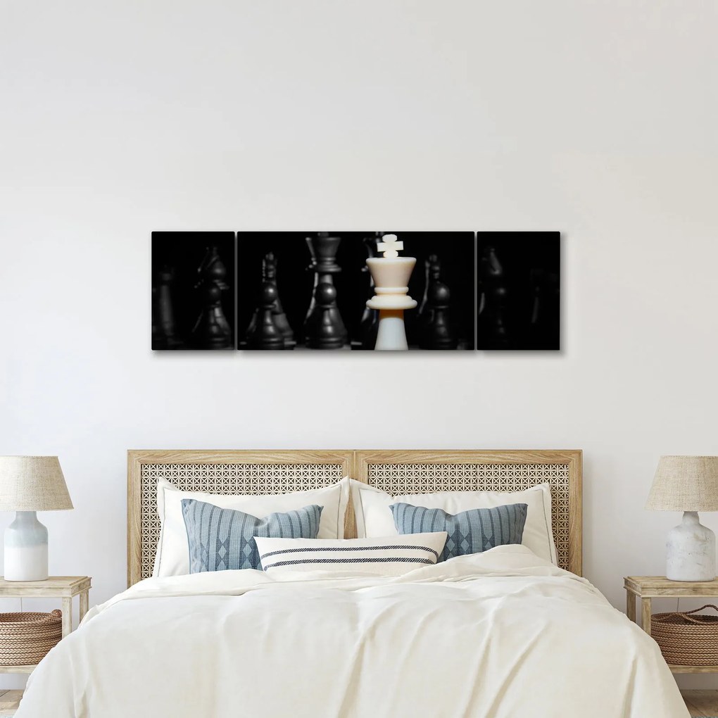 Obraz - Szachy (170x50 cm)