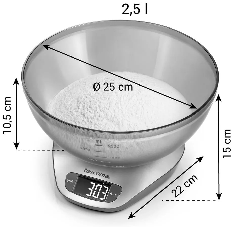 Cyfrowa waga kuchenna Grand chef – Tescoma