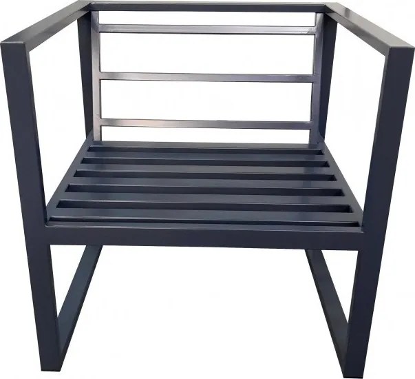 Zestaw mebli ogrodowych sofa + 2 fotele + stolik : Kolor Stelaża - Szary, Kolor tkaniny - Oxford Turkus, Typ tkaniny - Oxford