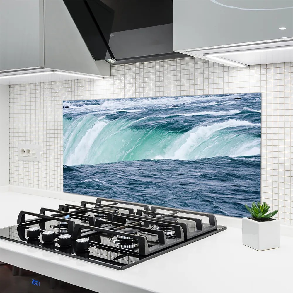 Panel nad blat kuchenny Potężna Kaskada Wodna