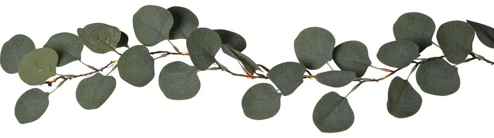 Zielona dekoracja świetlna LED Star Trading Eucalyptus, dł. 1,8 m
