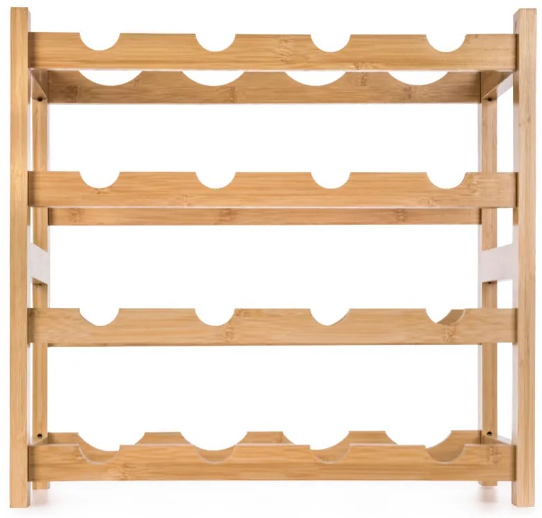 G21 Bambusowy regał na wino, 16 butelek