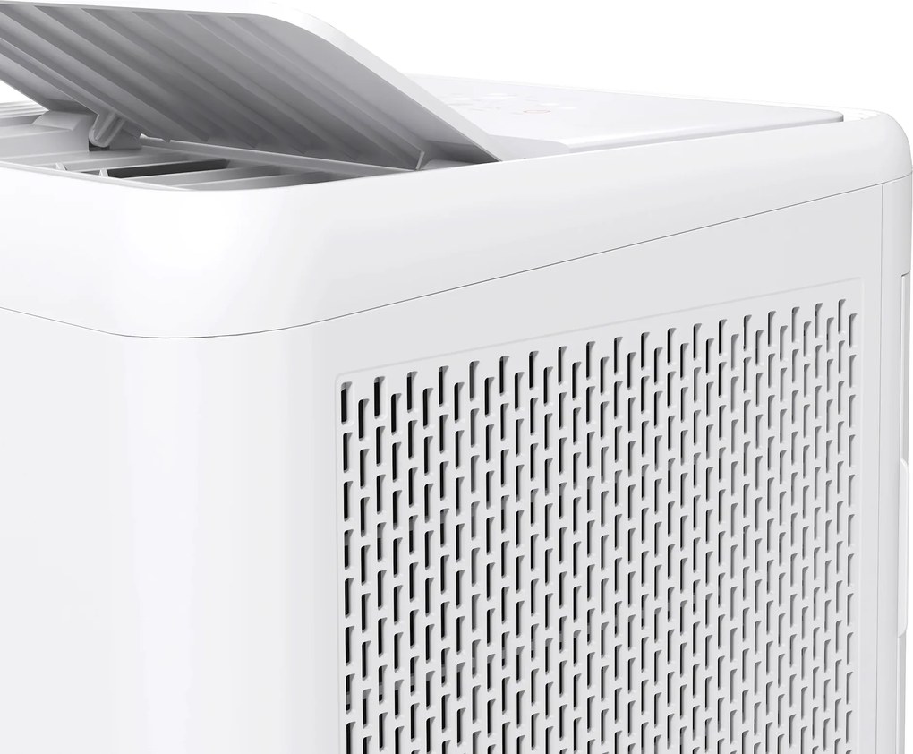 HOMCOM Przenośny klimatyzator 1250 W z 5 trybami i timerem 24h, 35,5x35x70 cm, biały | Aosom PL