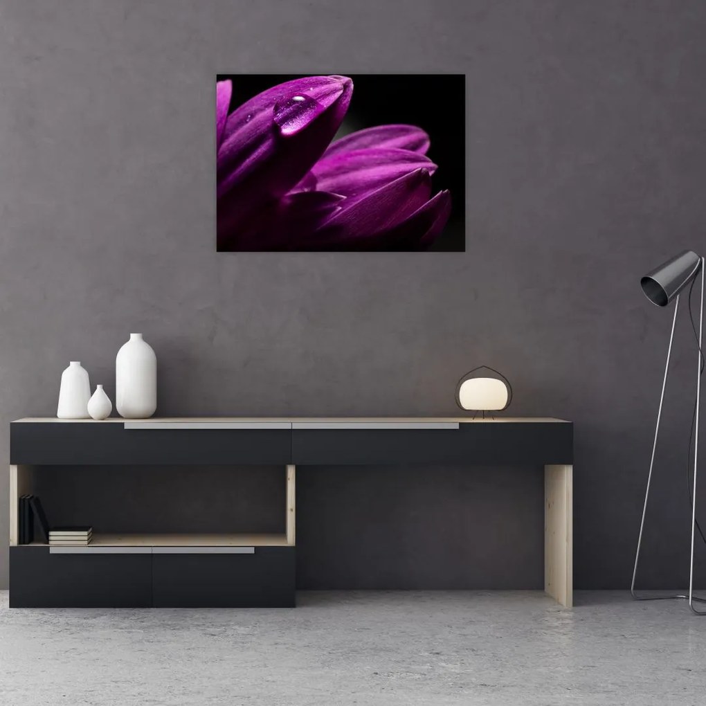 Obraz na szkle  - Kropla wody (70x50 cm)