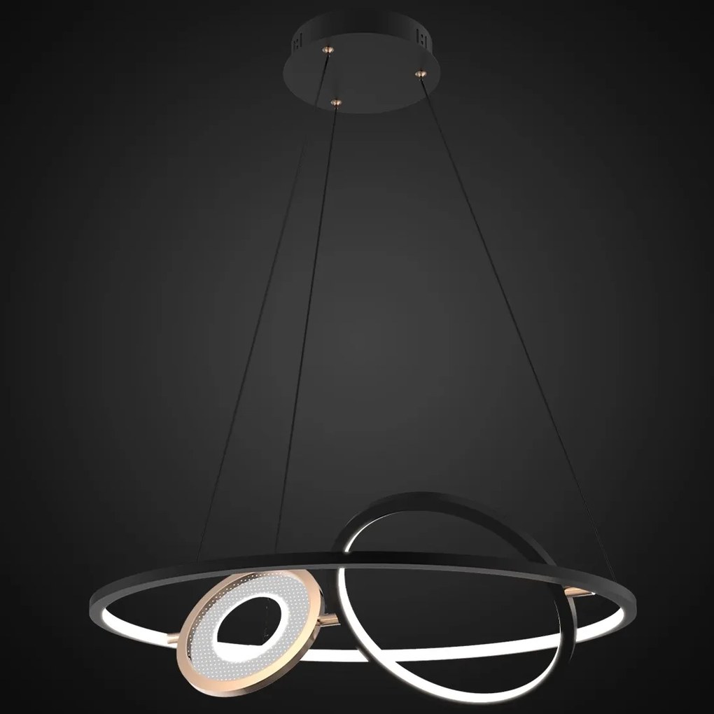 Ledowa lampa wisząca ring Seppia No.2