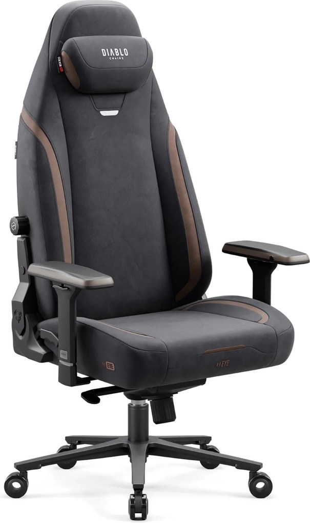 Designerski fotel dla graczy Diablo X-Eye 2.0 Normal Size Soft Black