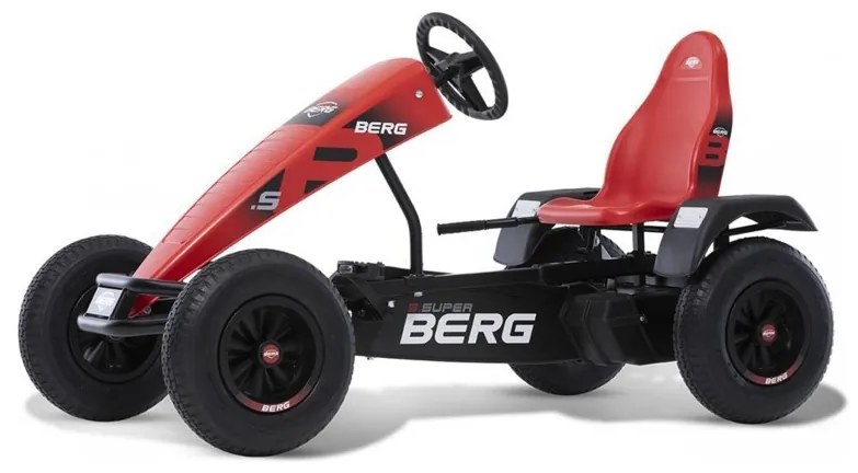 Berg gokart na pedały xxl b.super red bfr
