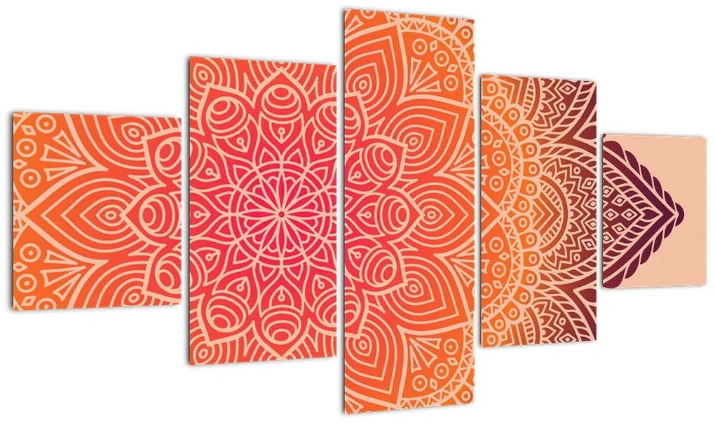 Obraz - Mandala sztuka (125x70 cm)