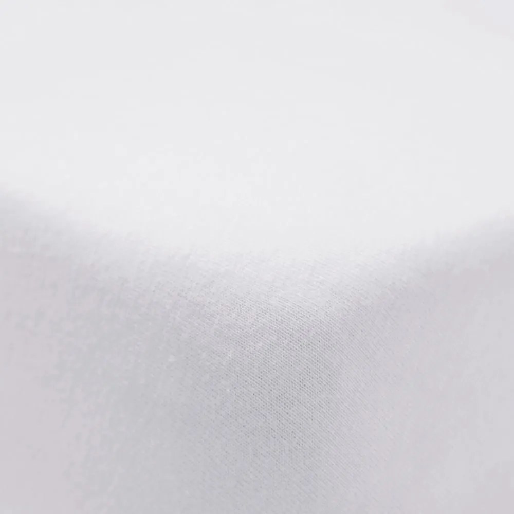 Białe flanelowe prześcieradło z gumką 150x200 cm Brushed – Catherine Lansfield