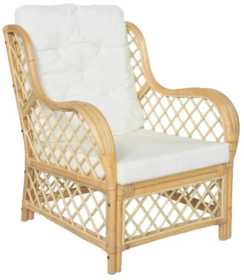 Fotel ogrodowy z prawdziwego rattanu W4-T71