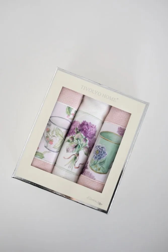 Ręczniki kuchenne BERGAMO II., 3 szt Mix Zestaw (3szt., 40x60 cm)