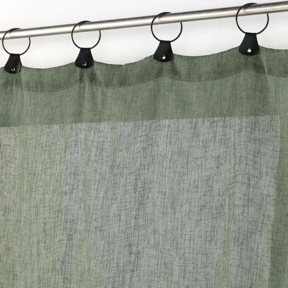 Firanka z woalu w kolorze khaki 140x240 cm Linka – douceur d'intérieur