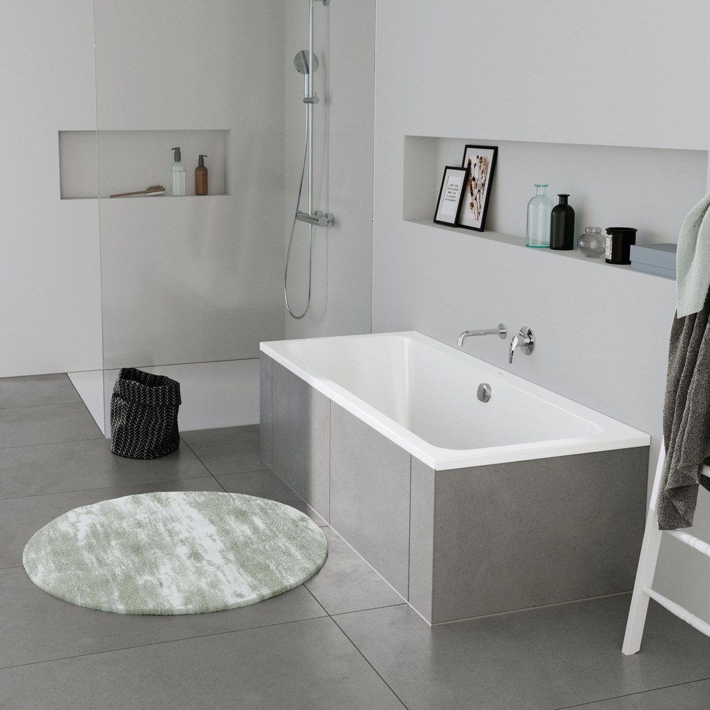 Duravit DuraPecos prostokątna wanna, do zabudowy
