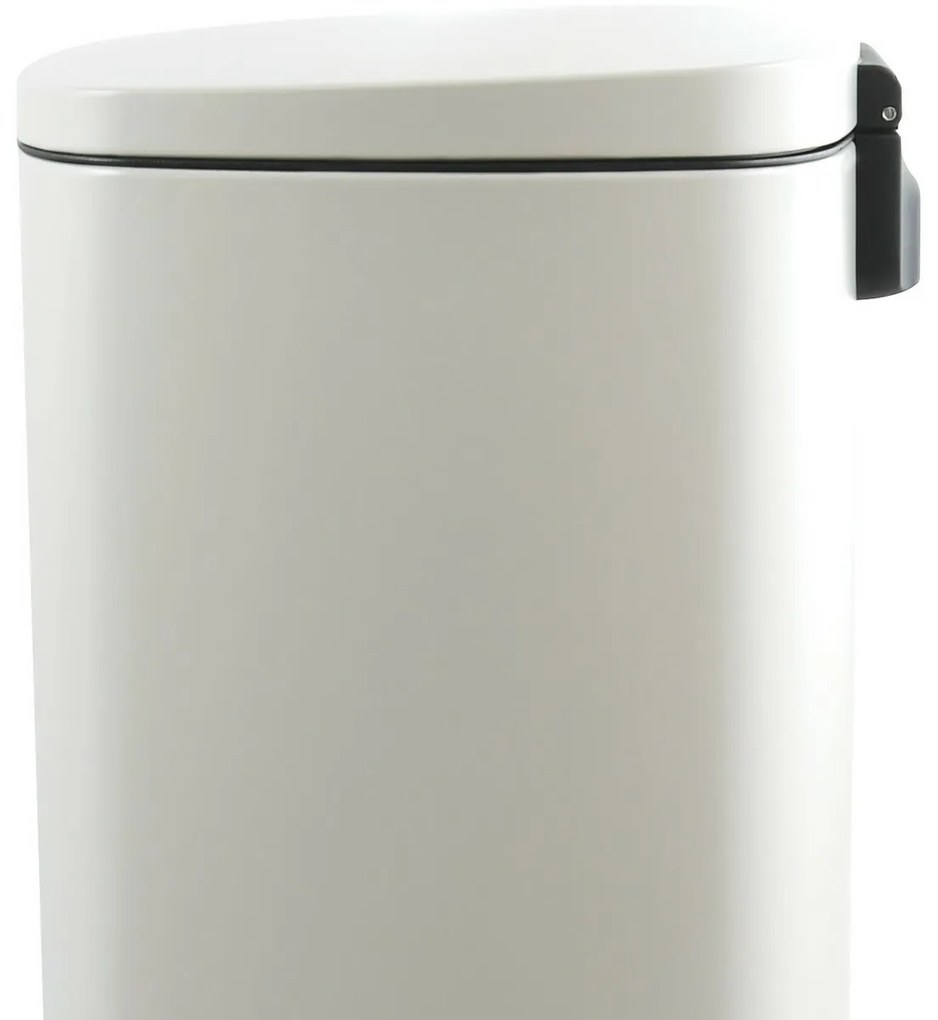 Spirella Kosz na śmieci z pedałem soft-close Akira 50 l, matowy biały, 50 l