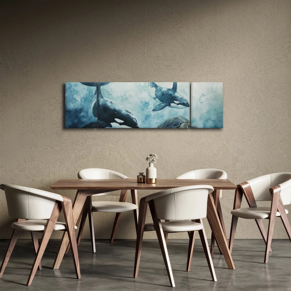 Obraz - Malowidło podwodne (170x50 cm)
