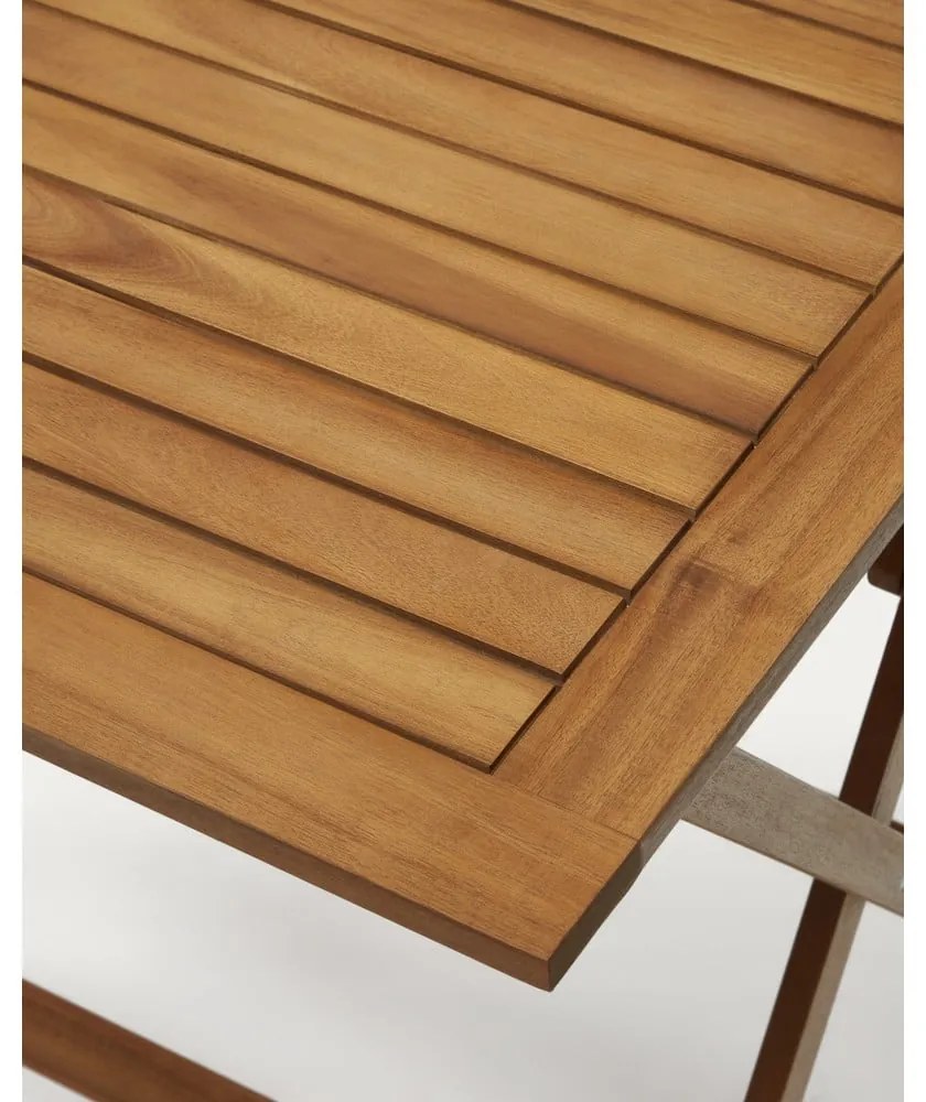 Stół ogrodowy z litego drewna akacjowego 70x70 cm Sadirar – Kave Home