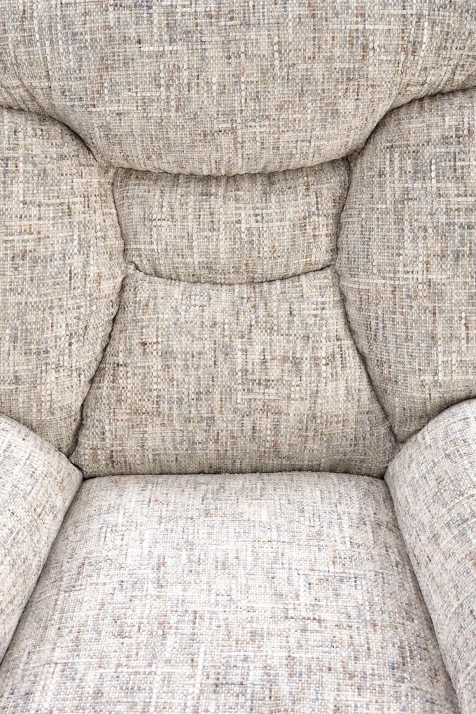 Obrotowy fotel z podnóżkiem i funkcją kołyski Kronos Halmar