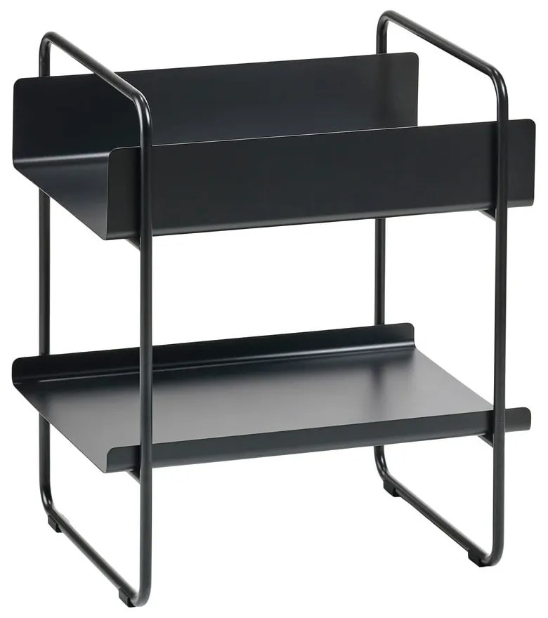 Czarna metalowa konsola 36x48 cm A-Console – Zone